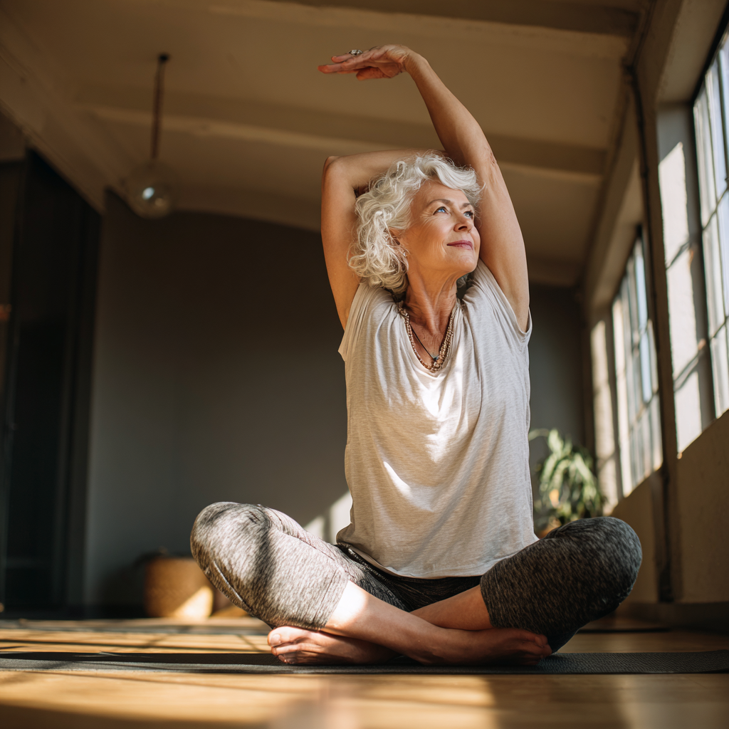 Медитація в спокійному просторі